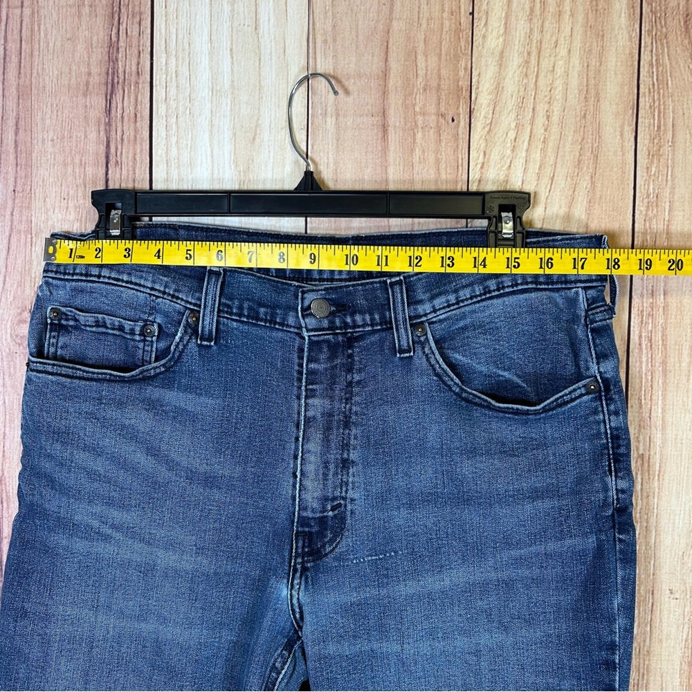 Levi’s Men's Jeans Size 36 X 28.5 Blue Denim Relaxed Fit Work Pants Medium Wash - Picture 13 of 17